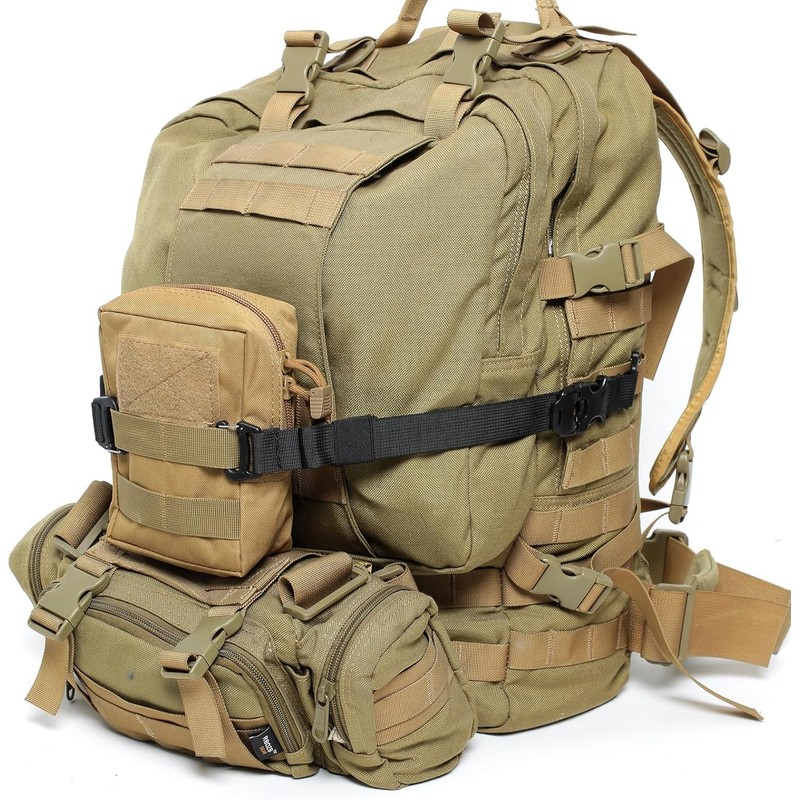 MOLLE Tactical Straps for Tripod, Gear & Backpack | Adjustable