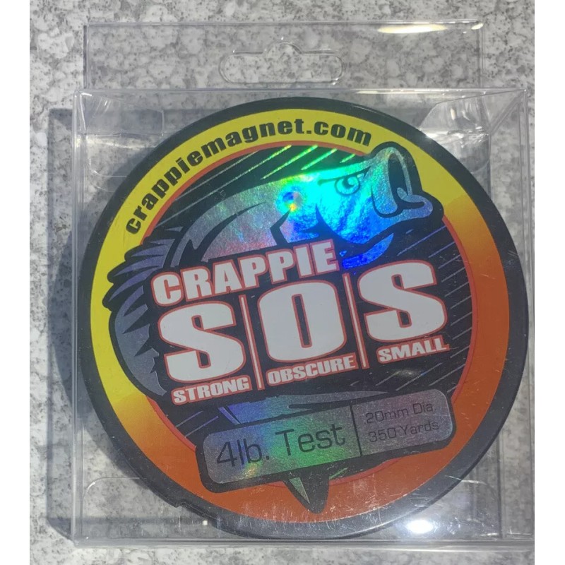 Crappie Magnet Trout Magnet SOS Copolymer Fishing Line 4 LB