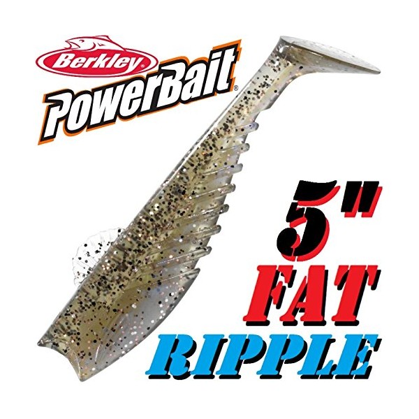 Berkley Power Bait Fat Ripple Shad Rubber Fish 5 Inch