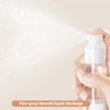 3Pcs Transparent Airless Pump Bottles Refillable Empty Clear Travel Lotion