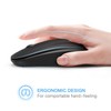 VssoPlor Wireless Mouse, 2.4G Slim Portable Computer Laptop Mouse with