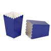 CC wonderland zone 24pcs Navy Blue Mini Popcorn Boxes Paper