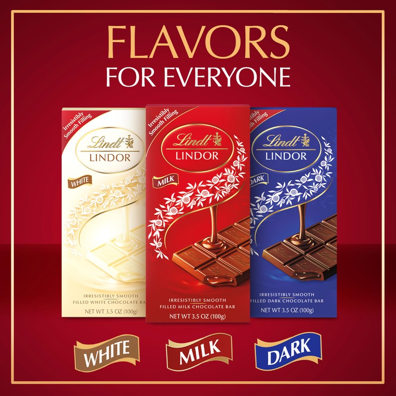 Lindt LINDOR Milk Chocolate Truffle Bar, Easter Chocolate Candy Bar