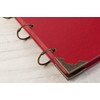 potricher 10 x 10 Inch DIY Scrapbook Photo Album Leather