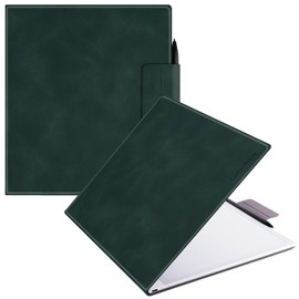 LaoShuSheng Magnetic Case for 13.3" Onyx Boox Tablet Note Max/13.3" Boox Tab X C (2024/2025)-Ultra-Thin Lightweight PU Leather Book Folio Cover with Auto Sleep/Wake & Magnetic Pen Buckle (Green)