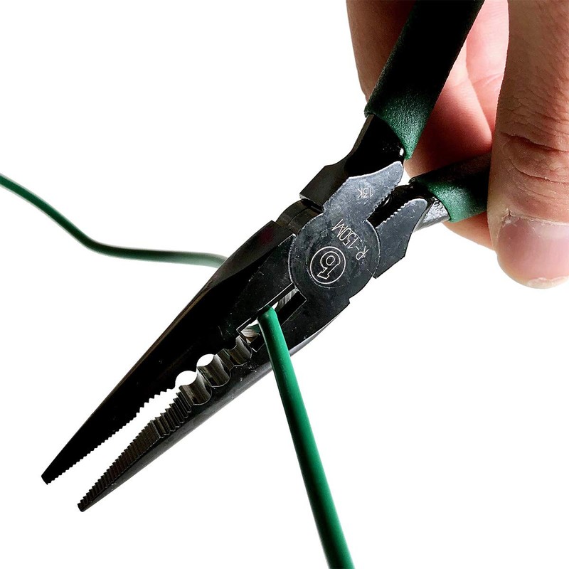marubi- Versatile Needle Nose Pliers with Spring 150 mm R