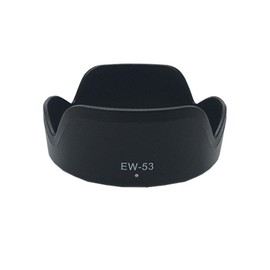 EW-53 Lens Hood for Canon RF-S 18-45mm F4.5-6.3 IS STM on EOS R50 R100 R10 Camera Accessories, EW53 Tulip Flower 49mm Lens Hood