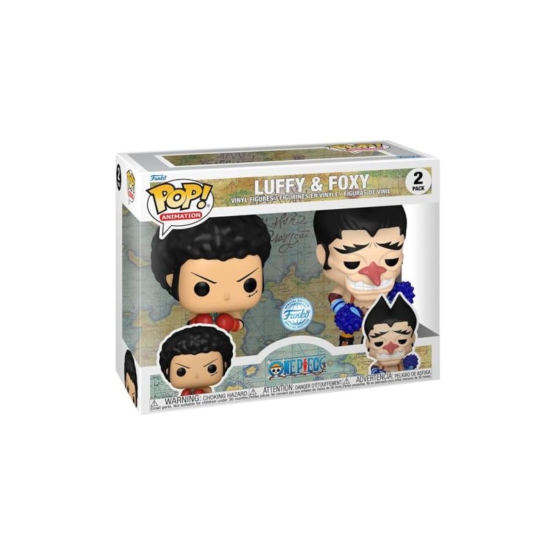 Funko 82451 Pop! Animation: One Piece - Luffy & Foxy