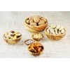 Olive Wood Nesting Bowls, Set of 6, Wood, Grain/Natural, 15