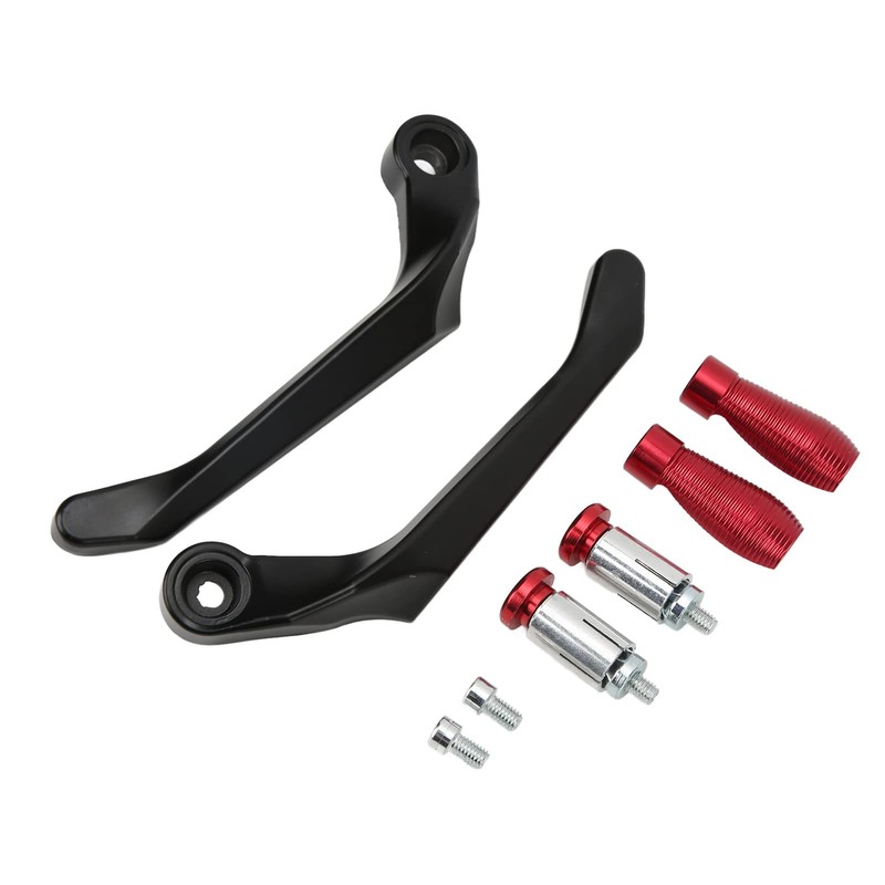 Motorcycle Lever Guard, Motorcycle Leverage Guard, Aluminum Alloy 2 Piece