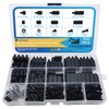 COMRUN 350PCS M2 Black Male Female Nylon Hex Spacer Standoff