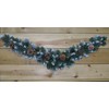 90cm (3ft) Frosted Glacier Christmas Swag with Pine Cones