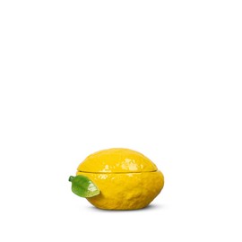 ByOn Lemon 5228624410 - Ciotola con coperchio a forma di limone, 13 x 9 x 8 cm, colore: Giallo