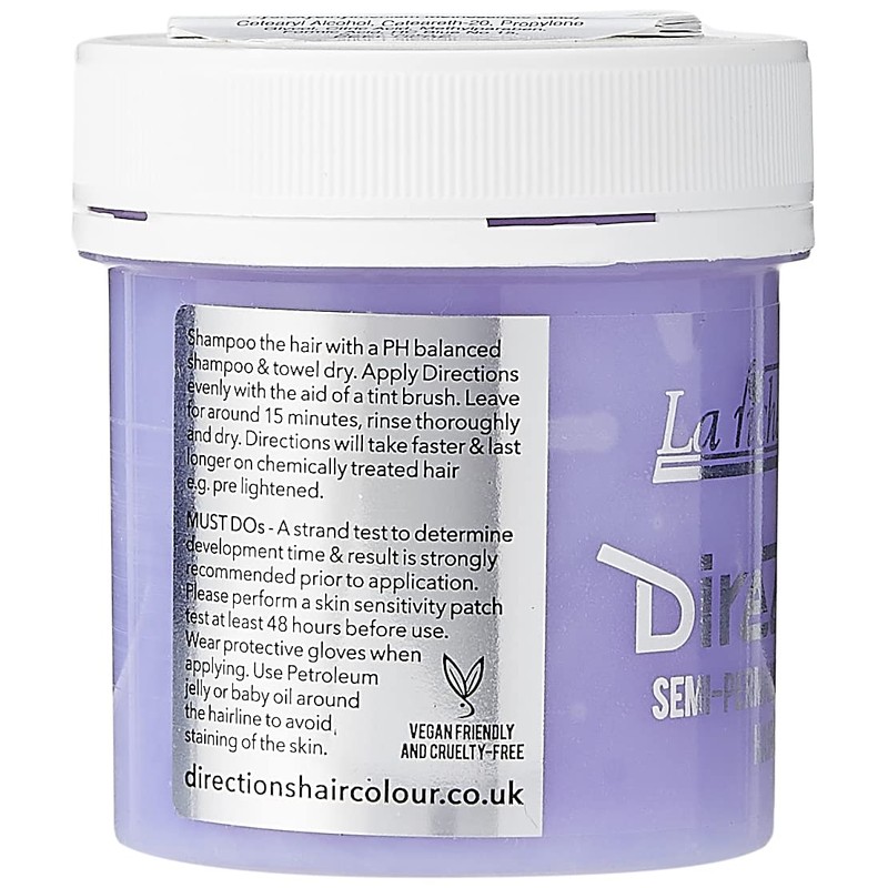 Directions colouring agents for hair Semi-Permanent (all colours).