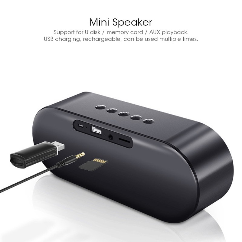 Domestic Mega Bass Outdoor Exercise Mini Portable Speaker Loudspeaker Box