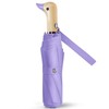 Natuquebrela Folding Duck Umbrella Cute - Duck Head Wooden Handle