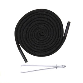 Drawstring, 140 cm Cotton Drawstring with Metal Closure Ends Replacement Cord Edges for Jogging Bottoms, Hoodies, Jackets, Sweatshirts, Swimming Trunks, Shopping Bags