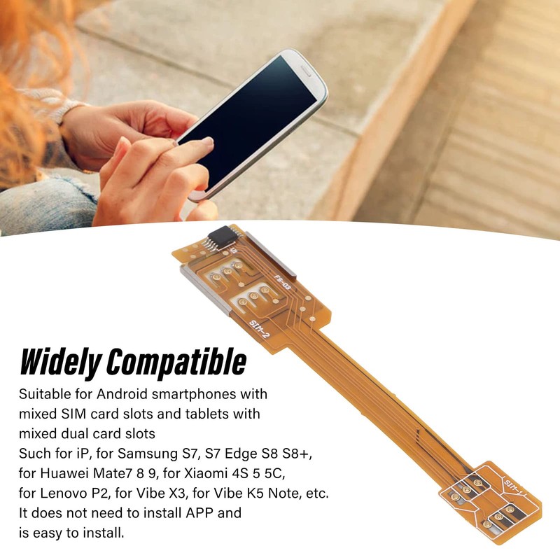SIM Card Extension Adapter, Easy Installation SIM Card Extender Nano
