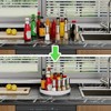 Ovicar Lazy Susan Cabinet Organizer - 11 inch Metal Turntable