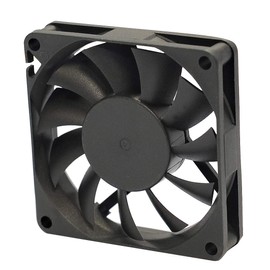 Rhombutech Whisper-Quiet, Sliding Bearing Fan 70 x 70 x 15 mm DC12 V 0.20 A, 3 Pins Power Connection (1x 70/70/15)