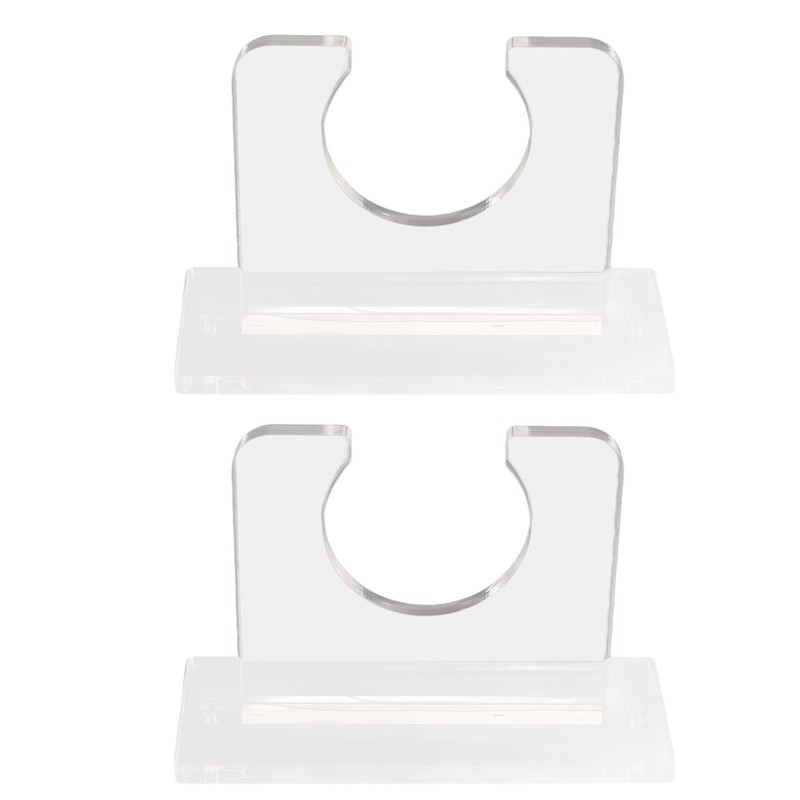2pcs Baseball Bat Holder for Vertical Display Sturdy Acrylic Bat
