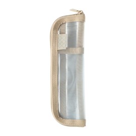 Mesh Pen Pouch with Band DA-PO06-BL Notebook Deco Blue Mesh