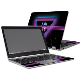 MightySkins Skin Compatible with Lenovo Yoga 710 11.6" - I Heart 80s | Protective, Durable, and Unique Vinyl Decal wrap Cover | Easy to Apply, Remove, and Change Styles | Made in The USA