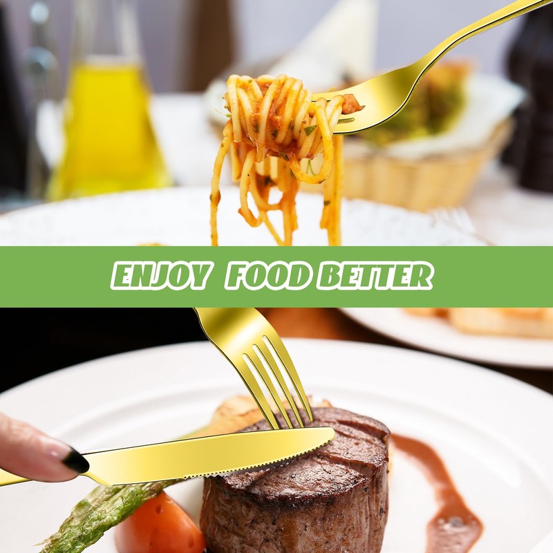 Nuenen 150 Pcs Stainless Steel Set Include 75 Dinner Forks