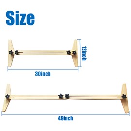 Stair Tread Gauge and Shelf Layout Tool, Suitable for Stairs, Risers and Partitions