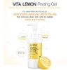 MIZON Vita Lemon Peeling Gel, Lemon Peel Oil and Sparkling