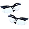 HQRP 2 pair UV Protective Safety Glasses for Yard work,