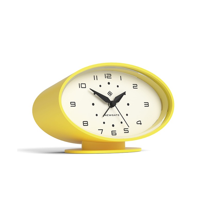 Newgate Ronnie Alarm Clock Yellow