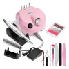 Amoladora De Uñas Profesional 35000 Rpm Color Rosa Pálido