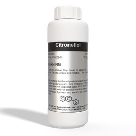 Citronellol 99% Pure - Premium-Quality Industrial and Laboratory Grade (500mL (16 Fl Oz))