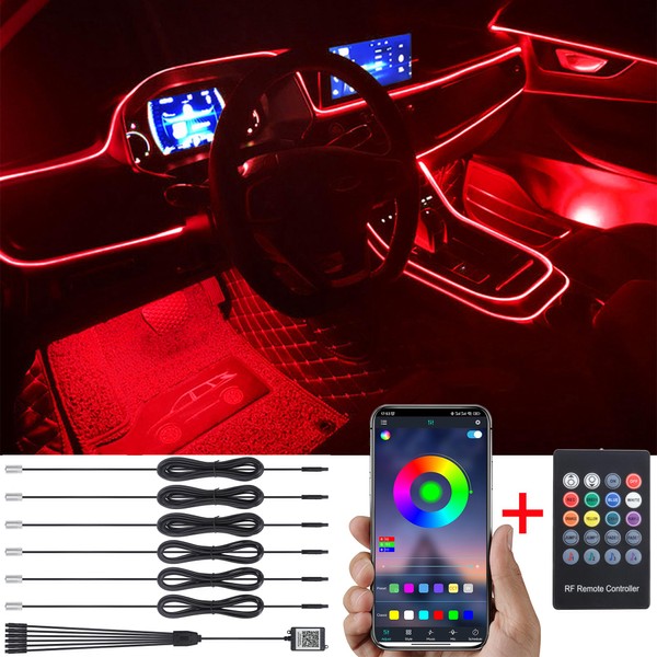 TABEN Car Atmosphere Light Kit, Music Synchronisation Multicoloured RGB 16