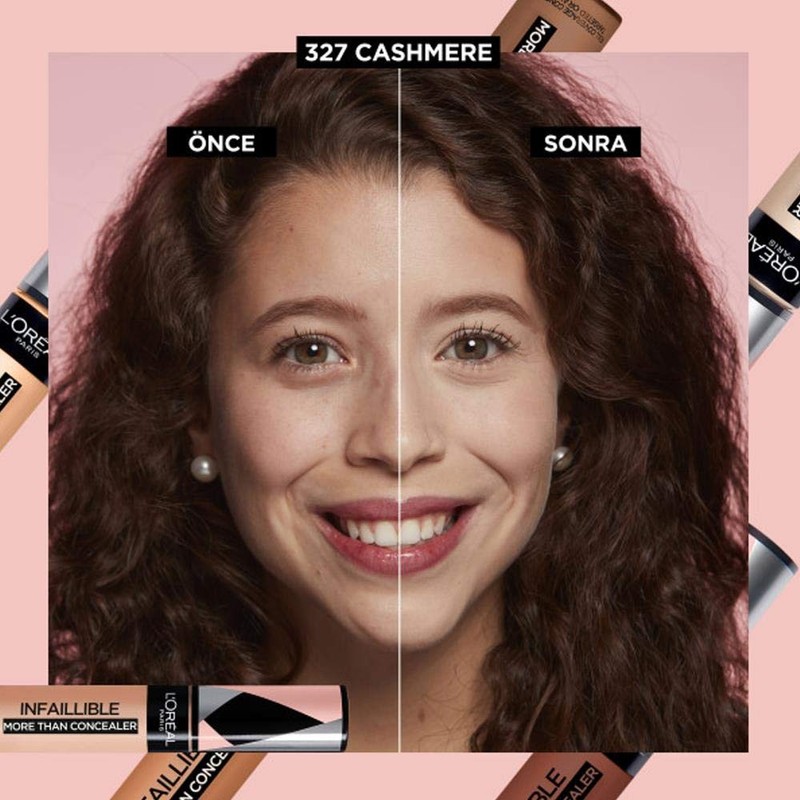 L'Oréal Paris Infalible More Than Concealer Corrector Cobertura Completa, Tono
