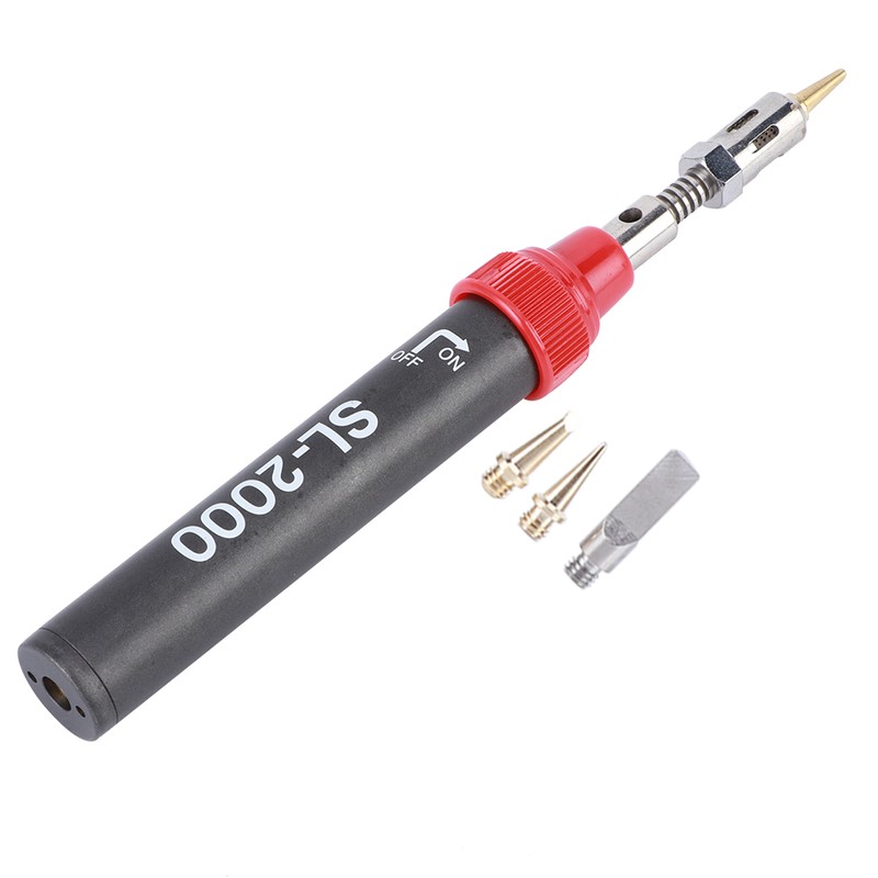 Gas Soldering Kit 5‑in‑1 Pure Butane Soldering Iron Multiple Tips
