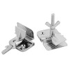 2pcs Silk Screen Printing Hinge Clamps Table Metal Frame Hinge