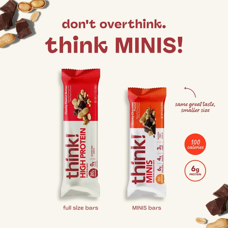 think! Minis, Cupcake Batter, 15 Count