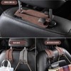 Car Hooks, Seat Back Storage Hooks, 2 in 1 Double