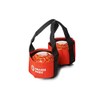 Drakes Pride 2 Bowl Carrier - Red, Medium, Soft Shell & Handle, Pullover Closure, Non Detachable Strap, 2 Load Capacity