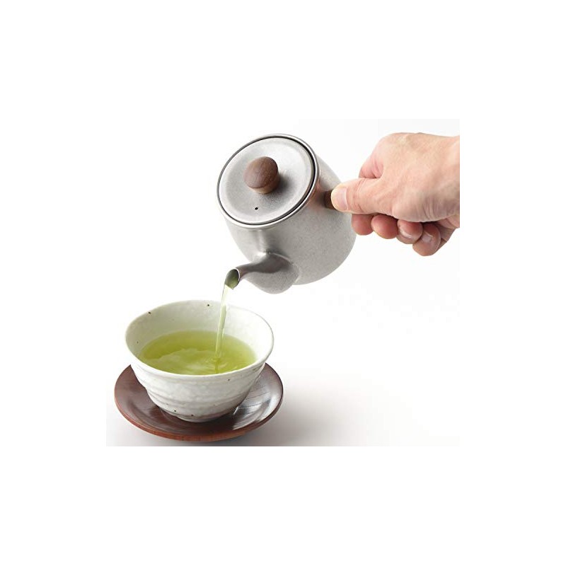 Miyazaki Seisakusho CHA-2 Teapot with Tea Strainer, No Direct Flame,