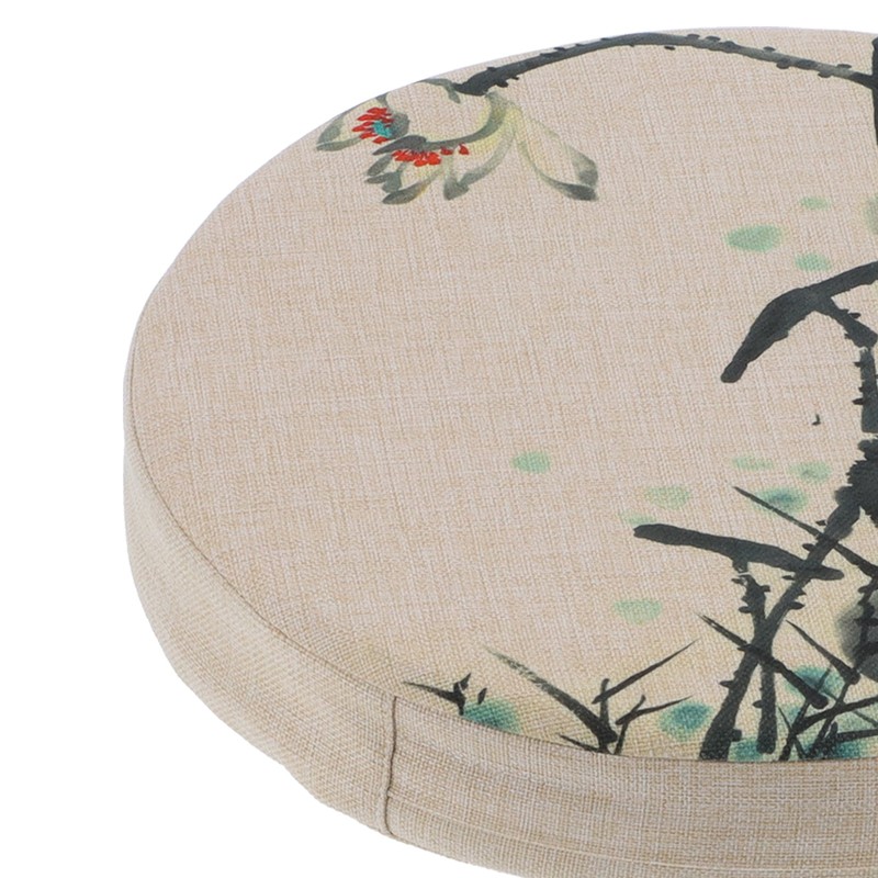 Cushion DirtResistant Removable Washable Chinese Style Cotton Linen Fabric Comfortable