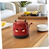 Sosoport Cute Demon Small Desktop Trash Can with Lid Silent