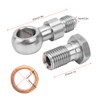 M12 Oil Feed Banjo Bolt Kit Fit for SAAB TD04