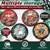 Dunzy 8 Pieces Christmas Wreath Storage Bag Garland Wreath Container