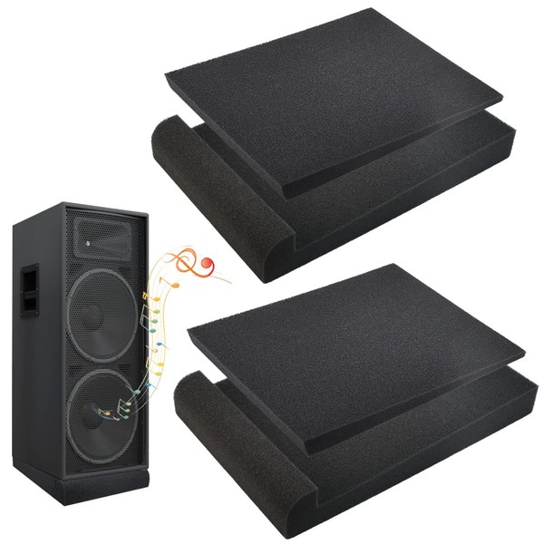 DECARETA 2 Pack Acoustic Isolation Pads Studio Monitor Isolation Pads
