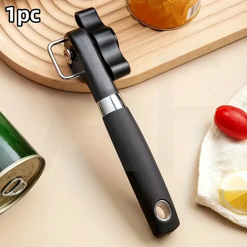 JOYNM Safe Cut Manual Can Opener, Smooth Edge Can Opener