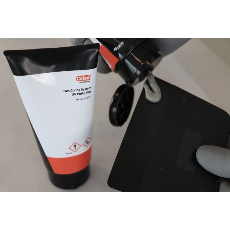 Colad Fast Curing System Coarse UV Putty