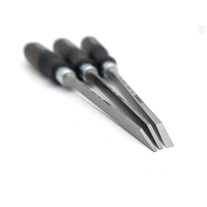 Narex 3 Piece Mortise Chisel Set (4, 5, 8mm)